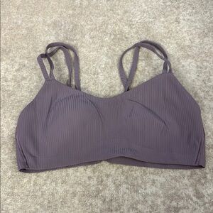 Lululemon like a cloud Purple Ribbed Bralette